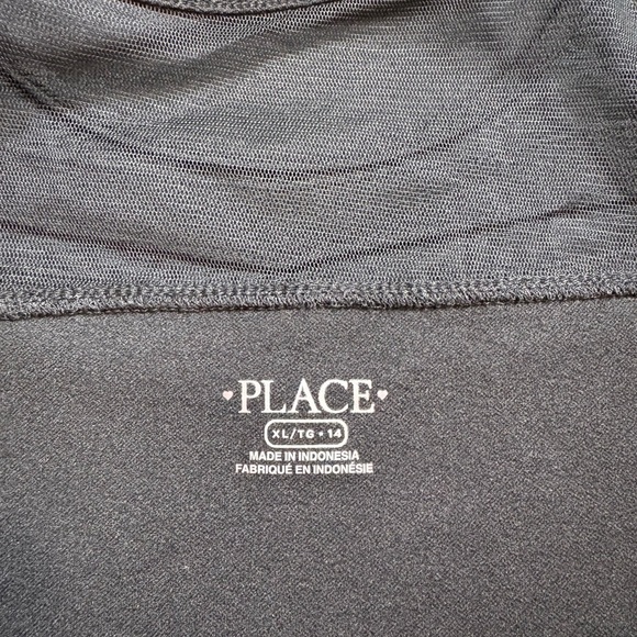 Place Black Formal Kids Dress with Silver Accents - Picture 6 of 9